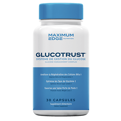 GlucoTrust dietary supplement bottle